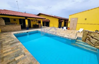 Casa alto padrão para venda em itanhaém, suarão, 4 dormitórios, 1 suíte, 1 banheiro, 5 vagas