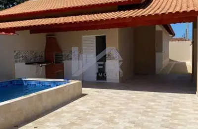 Casa para venda em itanhaém, balneário jequitibá, 2 dormitórios, 1 suíte, 1 banheiro, 3 vagas