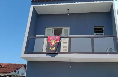 Sobrado para venda em mongaguá, itaóca, 2 dormitórios, 1 suíte, 1 banheiro, 4 vagas