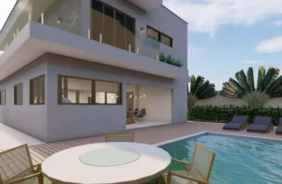 Casa para venda em itanhaém, gaivotas, 3 dormitórios, 3 suítes, 2 banheiros, 4 vagas