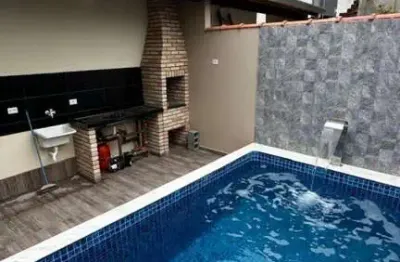 Casa para venda em itanhaém, gaivotas, 2 dormitórios, 1 banheiro, 2 vagas