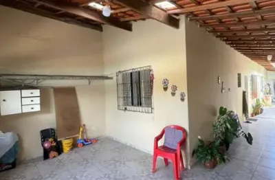 Casa para venda em itanhaém, gaivotas, 2 dormitórios, 1 suíte, 1 banheiro, 2 vagas