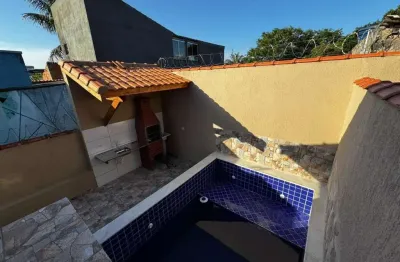 Casa para venda em itanhaém, gaivotas, 2 dormitórios, 1 suíte, 1 banheiro, 2 vagas