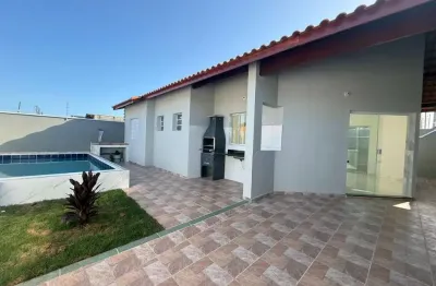 Casa para Venda em Itanhaém, Gaivotas, 3 dormitórios, 1 suíte, 1 banheiro, 2 vagas