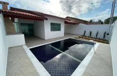 Casa para Venda em Itanhaém, Gaivotas, 3 dormitórios, 2 suítes, 1 banheiro, 4 vagas
