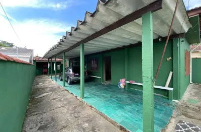 Casa para Venda em Itanhaém, Gaivotas, 2 dormitórios, 1 banheiro, 4 vagas