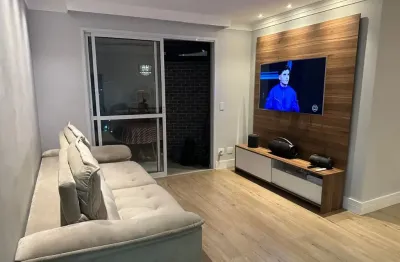 Lindo apartamento 87m2 3 dorms 2 vagas com varanda c churrasqueira a carvão