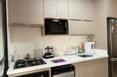 Bonnard apto 69m2 2 dorms sendo 1 suute e 2 vagas com planejados