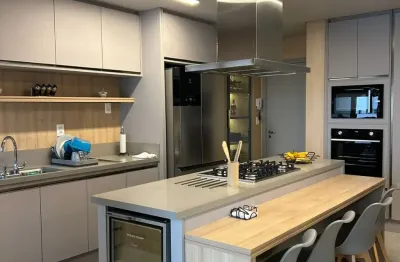 The garden 202m2 3 dorms sendo 3 suítes e 3 vagas + depósito mobiliado