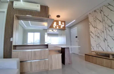 Acqua park com mobília 69m2 2 suites 2 vagas + 1 lavabo. completo