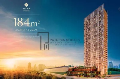 Lançamento: vitra iguatemi: apartamento de 184m² mais lindo pra você!