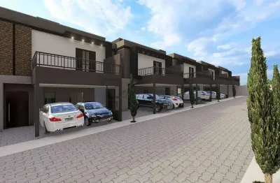 Casa sobrado resid. santorini: 114m² até 119 m² com 3 dormit. 2 vagas