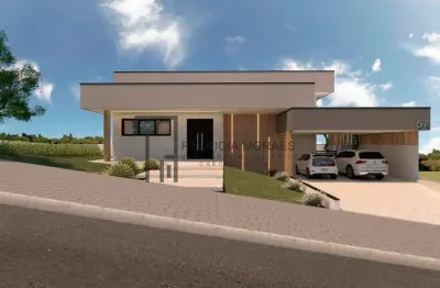 Casa térrea espetacular de 350m2, 3 suítes no village ipanema 2, araçoiaba