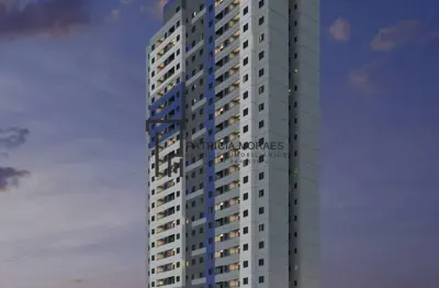 Alta florada, apartamentos 48,30m², 2 dorm. e varanda, na região central