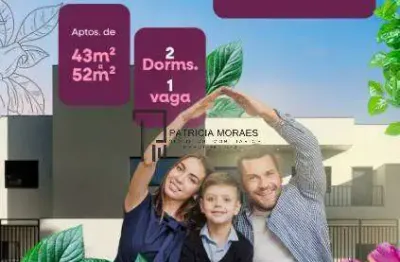 Village jd. das azaleias, seu apê de 43m² à 52m², 2 dormit. 1 vaga , éden