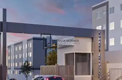 Campos dourados, vale do sereno: aptos 40,42m² à 44,71m², 2 dormit.