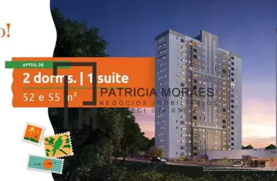 Parque verano: apartamentos de 52m² à 55m², 2 dormit. na zona leste