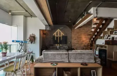 Cobertura com 1 dormitório à venda, 96 m² por r$ 1.345.000,00 - jardim aeroporto - são paulo/sp