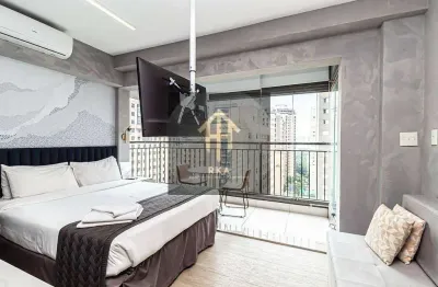 Studio com 1 dormitório à venda, 25 m² por r$ 537.000,00- moema - são paulo/sp