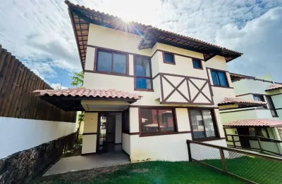 Vende-se casa nova 3/4 imbassai condomínio com segurança 24hs