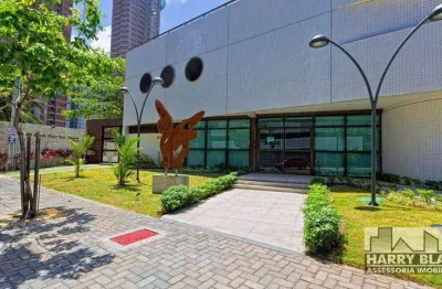 Flat para alugar, 27 m² por r$ 3.400,00/mês - boa viagem - recife/pe