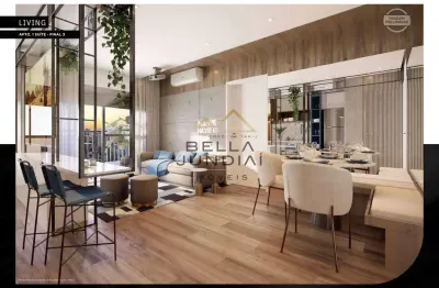 Condomínio anhangabaú design jundiaí - apartamento padrão a entregar em fev/2026 - condição incrível