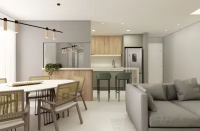 Apto novo/2 ou 3 dorm/cob ou garden/1 ou 2 vagas/elevador/sacada no bacacheri