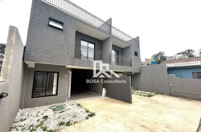 Sobrado com 3 dormitórios à venda, 154 m² por r$ 539.900,00 - santa cândida - curitiba/pr