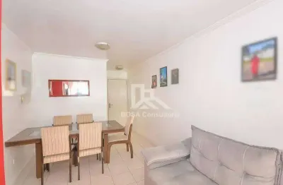 Apartamento com 3 dormitórios à venda, 63 m² por r$ 350.000 - portão - curitiba/pr