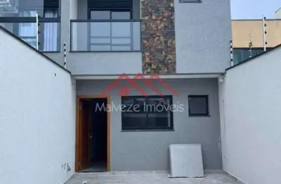 Sobrado com 3 dormitórios à venda, 128 m² por r$ 750.000,00 - vila alice - santo andré/sp