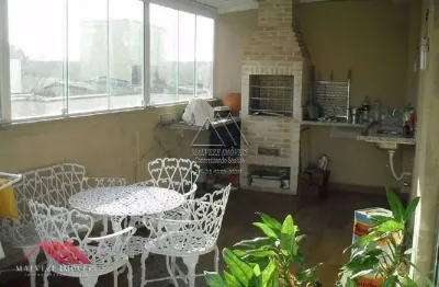 Cobertura com 3 dormitórios à venda, 230 m² por r$ 1.000.000,00 - vila caminho do mar - são bernardo do campo/sp