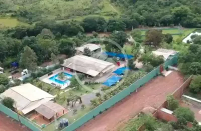 Chácara em várzea grande, piscina, espaço de festa, campo de futebol, 4 suítes, casa de caseiro, tanque para peixe codigo: 69776
