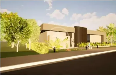Estilo arquitetônico: contemporâneo minimalista residência de veraneio projetada para acomodar de 16 a 25 pessoas(c/ camas auxiliares) - 6 suites - hall de entrada/living conjugados - area gourmet amp