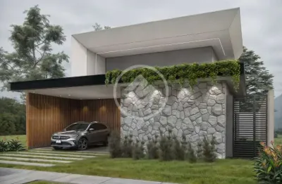 Casa térrea no condomínio brisas com 183.38m2 de área construída, 03 suítes, piscina, cascata, acabamento em alto padrão. codigo: 145066