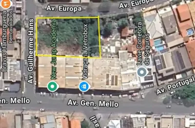 Excelente terreno comercial de 1.670m2 do lado do ice , na esquina da av. guilherme hans com av. europa, no bairro jd. tropical, cuiabá-mt, a 100 metros da general melo. codigo: 108703