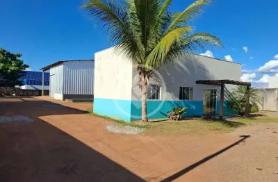 Barracão/galpão para locação em sorriso. área 2000 m² e 450 m² construído. 3 salas, cozinha e 5 banheiros. codigo: 153757