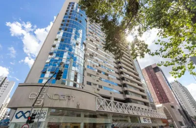 Sala comercial para alugar na rua emiliano perneta, 390, centro, curitiba, 20 m2 por r$ 850