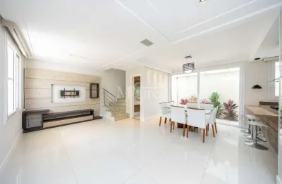 Casa em condomínio fechado com 3 quartos à venda na rua simão lissa, 335, santo inácio, curitiba, 160 m2 por r$ 1.200.000