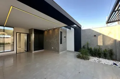 Casa  moderna - jardim itália ii-3 quartos( sendo 1 suíte)