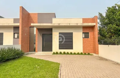 Casa à venda em novo hamburgo, canudos, com 3 quartos, com 109 m²