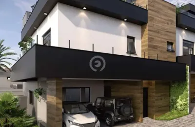 Casa à venda em novo hamburgo, rio branco, com 3 suítes, com 241.07 m², residencial terrace caçador