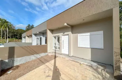 Casa à venda em estância velha, rosas, com 2 quartos, com 58 m²