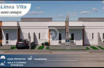 Casa à venda em portão, centro, com 2 quartos, com 49.25 m²
