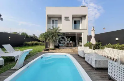 Casa à venda em novo hamburgo, hamburgo velho, com 3 suítes, com 221 m²