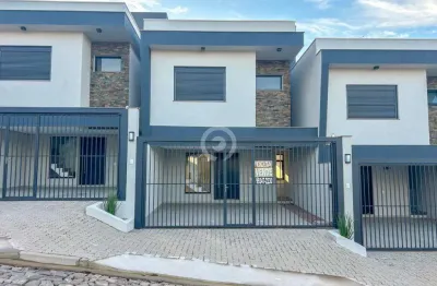 Casa à venda em novo hamburgo, petrópolis, com 3 suítes, com 113.4 m²