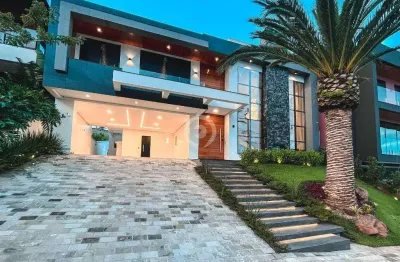 Casa à venda em estância velha, encosta do sol, com 3 suítes, com 408 m², horizon clube residencial