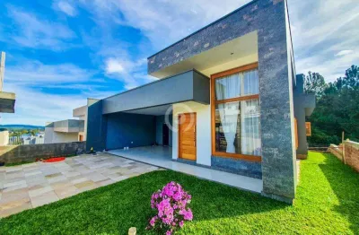 Casa à venda em campo bom, colina do sol, com 3 quartos, com 167.07 m²