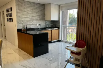 Lindo apto com varanda gourmet no bairro barcelona em scs