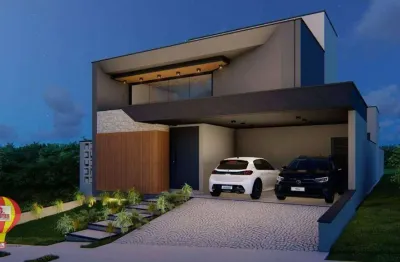 Casa com 3 dormitórios à venda, 186 m² por r$ 1.790.000,00 - condomínio chácara ondina - sorocaba/sp