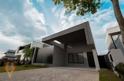 Casa com 4 dormitórios à venda, 265 m² por r$ 3.290.000,00 - condomínio alphaville nova esplanada 4 - votorantim/sp